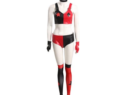 Harley Quinn Cosplay Costume Outfits Halloween Carnival Suit