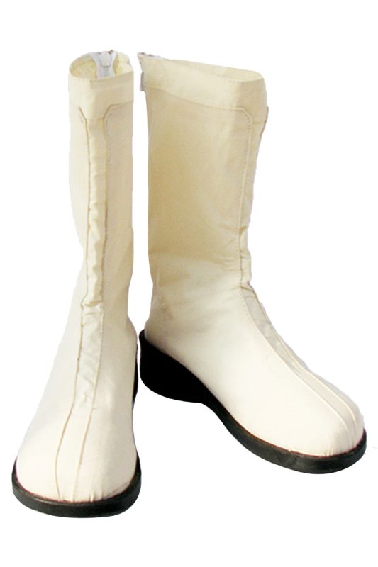 Hitman Reborn Lambo Cosplay Boots Shoes White