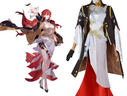 Honkai: Star Rail Himeko Cosplay Costume Outfits Halloween Carnival Party Disguise Suit