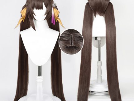 Honkai STAR RAIL Sushang Cosplay Wig Heat Resistant Synthetic Hair Carnival Halloween Party Props