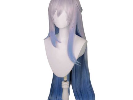 Honkai Star Rail Jingliu Cosplay Wig Heat Resistant Synthetic Hair Carnival Halloween Party Props