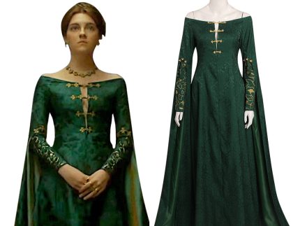 House of the Dragon Alicent Hightower Cosplay Costume Dress Outfits Halloween Carnival Suit