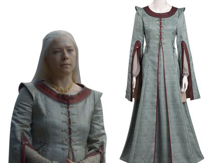 House of the Dragon - Rhaenyra Targaryen Dress Halloween Carnival Suit Cosplay Costume