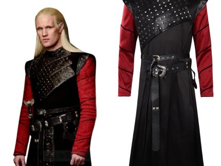 House of the Dragon Prince Daemon Targaryen Cosplay Costume Outfits Halloween Carnival Suit
