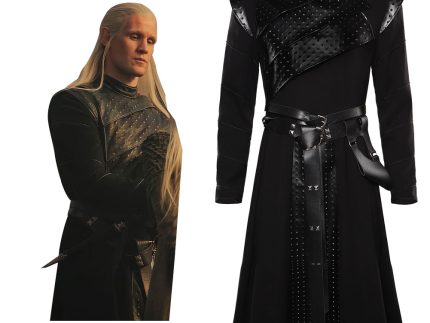 House of the Dragon Daemon Targaryen  Coat Cosplay Costume Outfits Halloween Carnival Suit