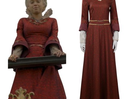 House of the Dragon Rhaenyra Targaryen Dress Cosplay Costume  Halloween Carnival Party Suit