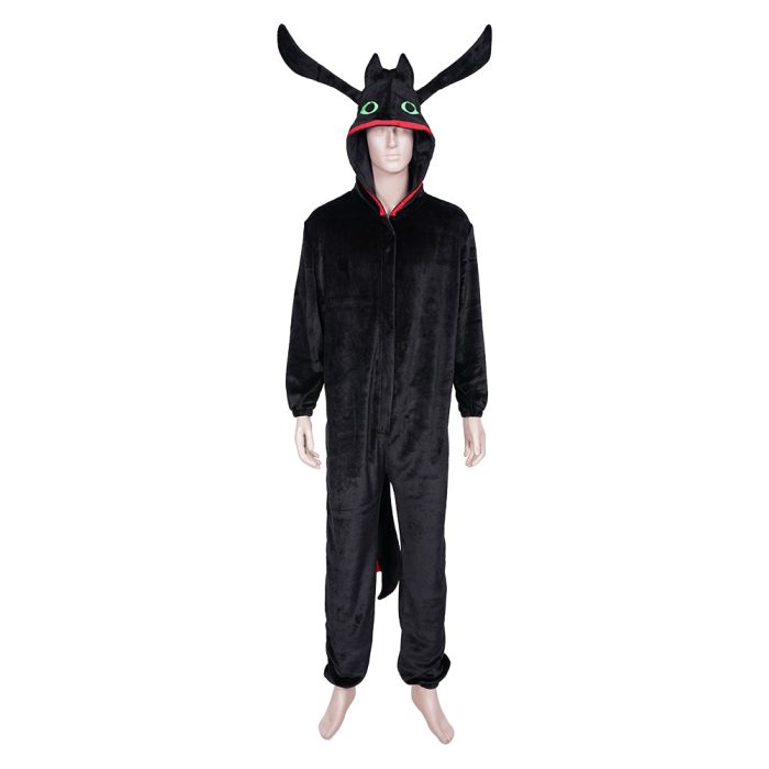 How to train your Dragon·Night Fury Cosplay Costume Sleepwear Pajams