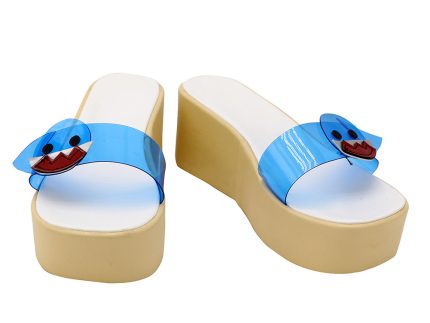 Hololive Vtuber Gawr Gura Cosplay Shoes Boots Halloween Costumes Accessory Custom Made