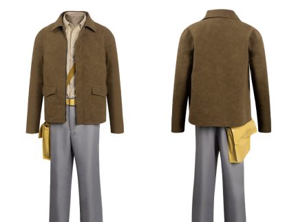 Indiana Jones Cosplay Costume Outfits Halloween Carnival Party Suit