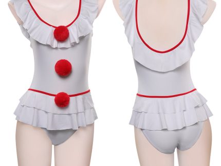 It-Pennywise Sexy Jumpsuit Cosplay Costume Outfits Halloween Carnival Suit