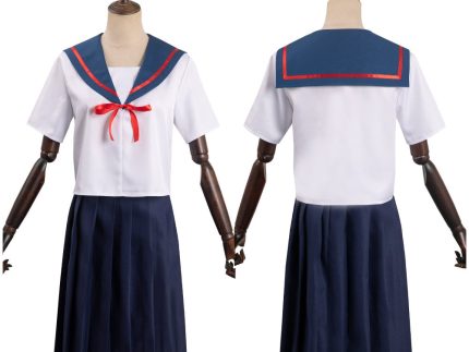 Junji Ito Maniac Japanese Tales of the Macabre Kawakami Tomie Cosplay Costume School Uniform Skirts Outfits Halloween Carnival Suit