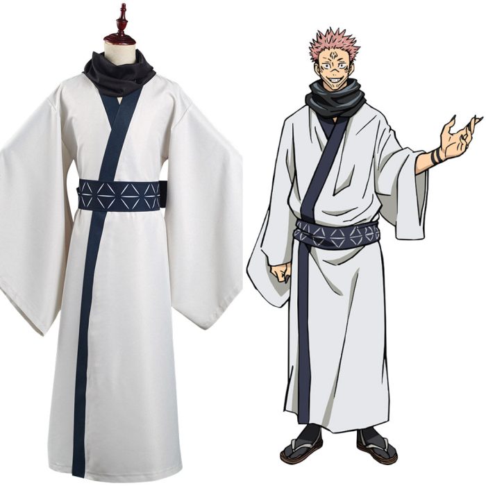 Jujutsu Kaisen Sukuna Ryoume Halloween Carnival Suit Cosplay Costume Kimono Outfits