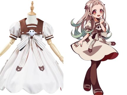 Jibaku Shounen Toilet-Bound Hanako-kun Nene Yashiro/Aoi Akane Halloween Carnival Suit Cosplay Costume Kids Girls Dress Outfits