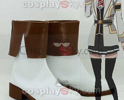 Kamigami no Asobi: Ludere deorum Yui Kusanagi Cosplay Boots Shoes
