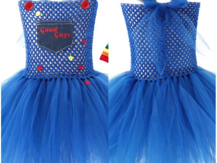 Kids Children Child‘s Play Cosplay Costume Dress Outfits Halloween Carnival Suit