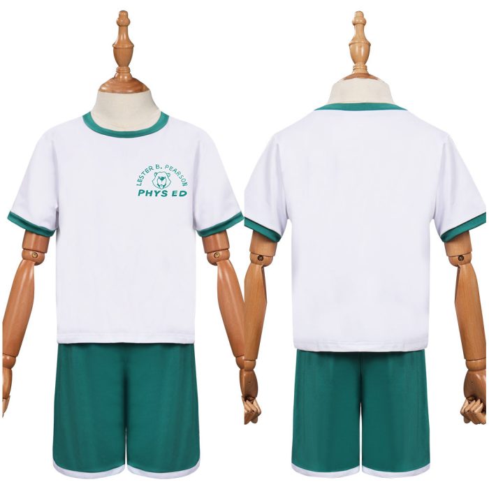 Kids Children Turning Red Mei Cosplay Costume T-shirt Shorts Warm Up Jersey Outfits Halloween Carnival Suit