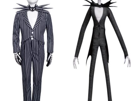 Kids  Children The Nightmare Before Christmas  Jack Skellington Halloween Carnival Suit Cosplay Costume Uniform Pants Outfits