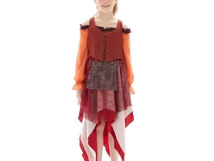 Kids Hocus Pocus    Mary Sanderson  Halloween Carnival Suit Cosplay Costume Outfits