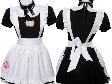 Kawayi Maid Dress Cosplay Costume Outfits Halloween Carnival Suit