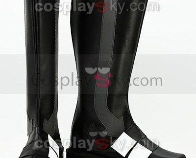 Kagerou Project MekakuCity Actors Konoha Cosplay Boots Shoes Black
