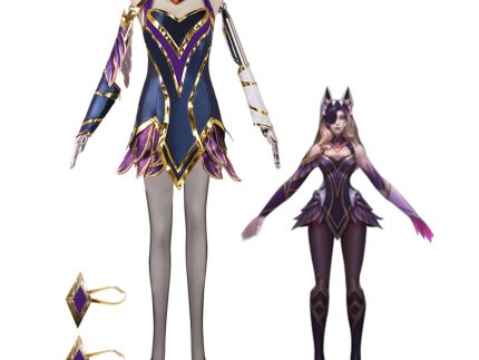 LoL Ahri Halloween Carnival Suit Cosplay Costume Outfits