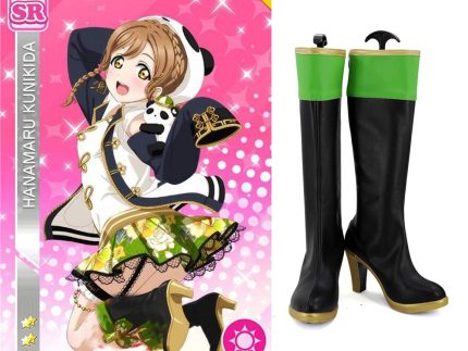 LoveLive Aqours Kunikida Hanamaru Shoes China Dress Ver  SR Cosplay Boots