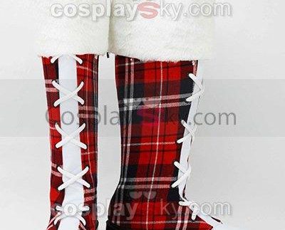 LoveLive! Boots Cosplay Shoes Christmas Version B