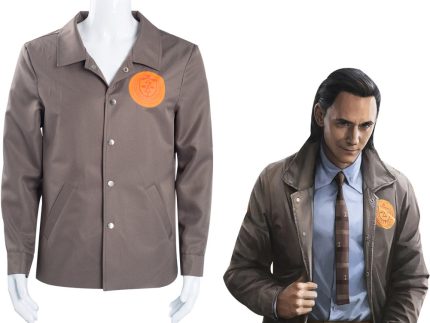 Loki Cosplay Costume Time Variance Authority Coat Halloween Carnival Suit