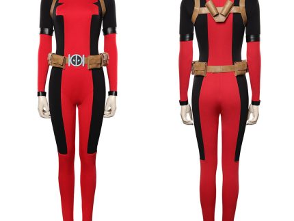 Lady Deadpool Wanda Wilson Cosplay Costume Outfits Halloween Carnival Suit