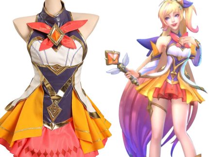 League of Legends - Seraphine - Star Guardian Dress Outfits Halloween Carnival Suit Cosplay Costume
