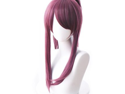 League of Legends The Rogue Assassin Akali K/DA Skin Cosplay Wig Purple
