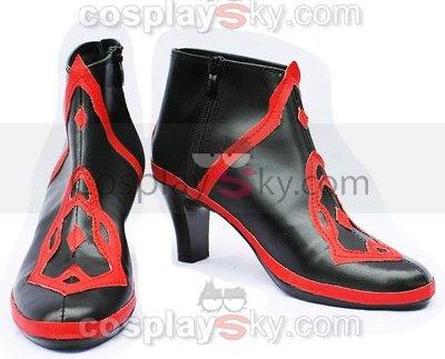 Lunia Record of Lunia War Dark Eir Cosplay Shoes