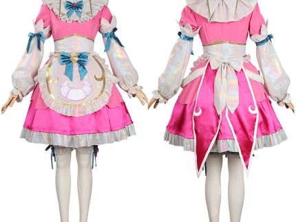 LoL Soraka Halloween Carnival Suit Cosplay Costume Outfits