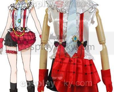 LoveLive! School Idol Festival Eli Ayase Cosplay Costume Dress