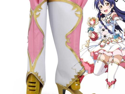 LoveLive! Umi Sonoda Birthstone Boots Cosplay Shoes
