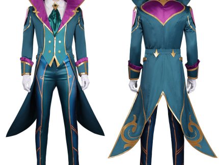 LoL Vladimir The Crimson Reaper Halloween Carnival Suit Cosplay Costume Outfits