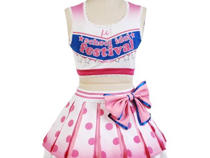 LoveLive! Yazawa Niko Cheerleaders Uniform Cosplay Costume