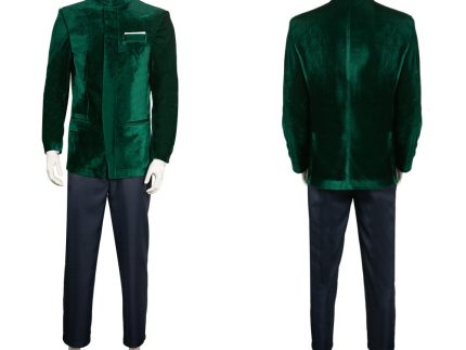 Movie Argylle 2024 Argylle Green Secret Service Set Cosplay Costume Outfits Halloween Carnival Suit