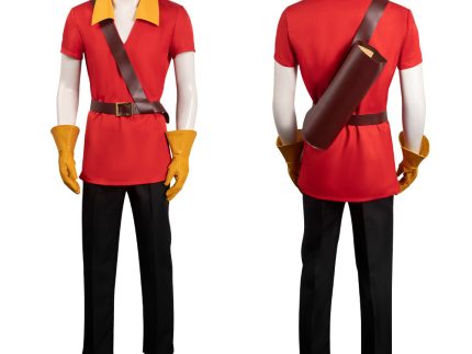Movie Beauty and the Beast Gaston Outfits Antagonist Halloween Carnival Cosplay Costume