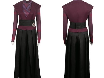 Morgan Elsbeth Red Cosplay Costume Outfits Halloween Carnival Suit
