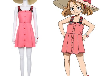 Mahoro Heroes:Rising My Hero Academia Hat Dress Set Cosplay Costume