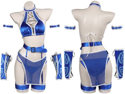 Mortal Kombat Kitada Lingerie for Women Cosplay Costume Outfits Halloween Carnival Suit