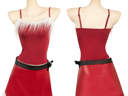 Movie Mean Girls 2024 Regina George Red Dress Set Cosplay Costume Outfits Halloween Carnival Suit