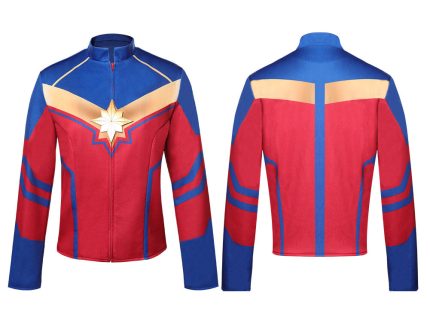 Ms. Marvel-Kamala Khan Cosplay Costume Coat Halloween Carnival Suit