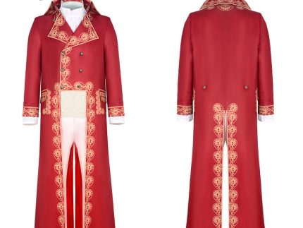 Movie Napoleon 2023 Napoleon Red Outfit Cosplay Costume Outfits Halloween Carnival Suit