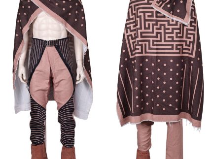 Movie Rebel Moon: A Child of Fire Tarak Decimus Brown Suit Cosplay Costume Outfits Halloween Carnival Suit