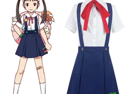 Monogatari Series Mayoi Hachikuji Halloween Carnival Suit Cosplay Costume Uniform Outfits