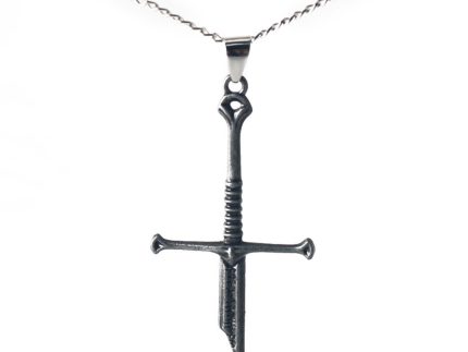 Movie The Lord of the Rings Aragorn Necklace Pendant Cosplay Accessories Halloween Carnival Props