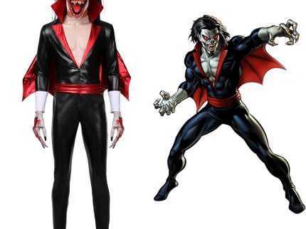 Morbius the Living Vampire Michael Morbius Halloween Carnival Suit Cosplay Costume Jumpsuit Outffits
