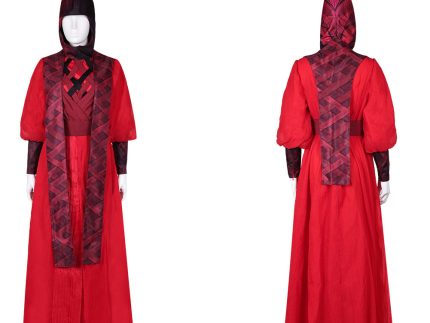Movie The Nightsisters Witch Women Red Suit Cosplay Costume Outfits Halloween Carnival Suit